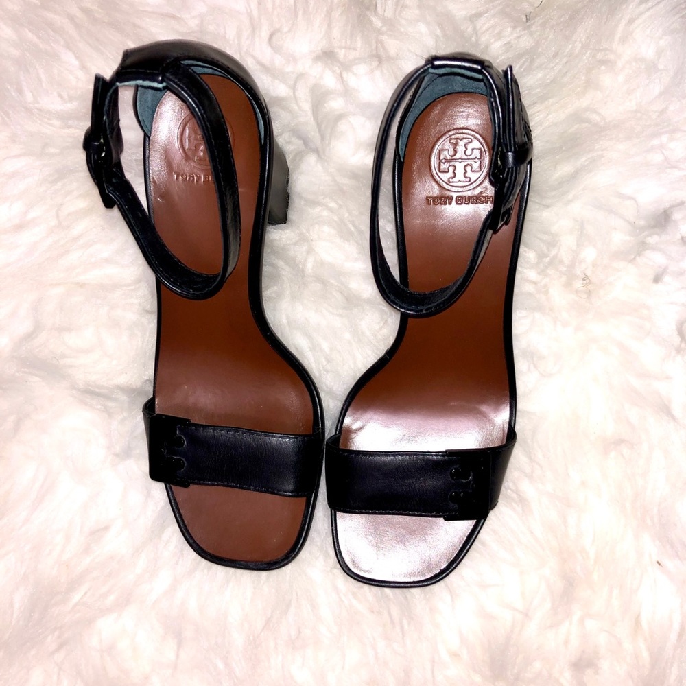 Tory Burch Gabrielle Ankle Strap Leather Sandals